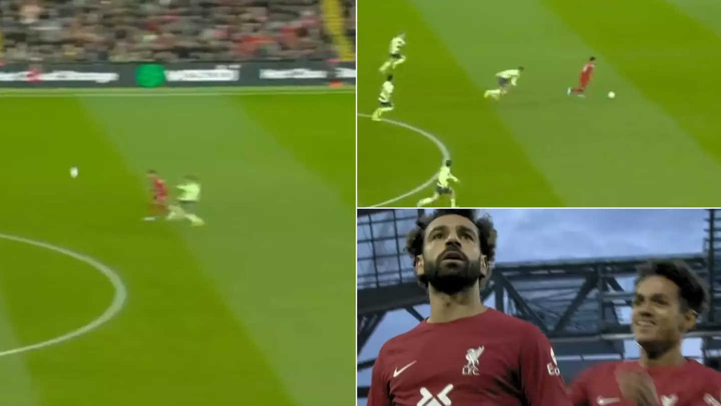 Mohamed Salah destroys Joao Cancelo then scores Liverpool's match-winner against Man City