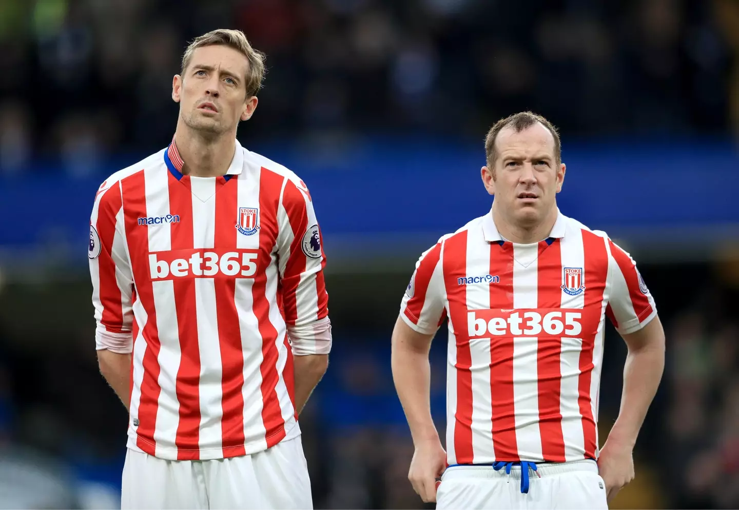 Peter Crouch has previously joked about Charlie Adam's attempts to curry favour with managers (Image: Alamy)