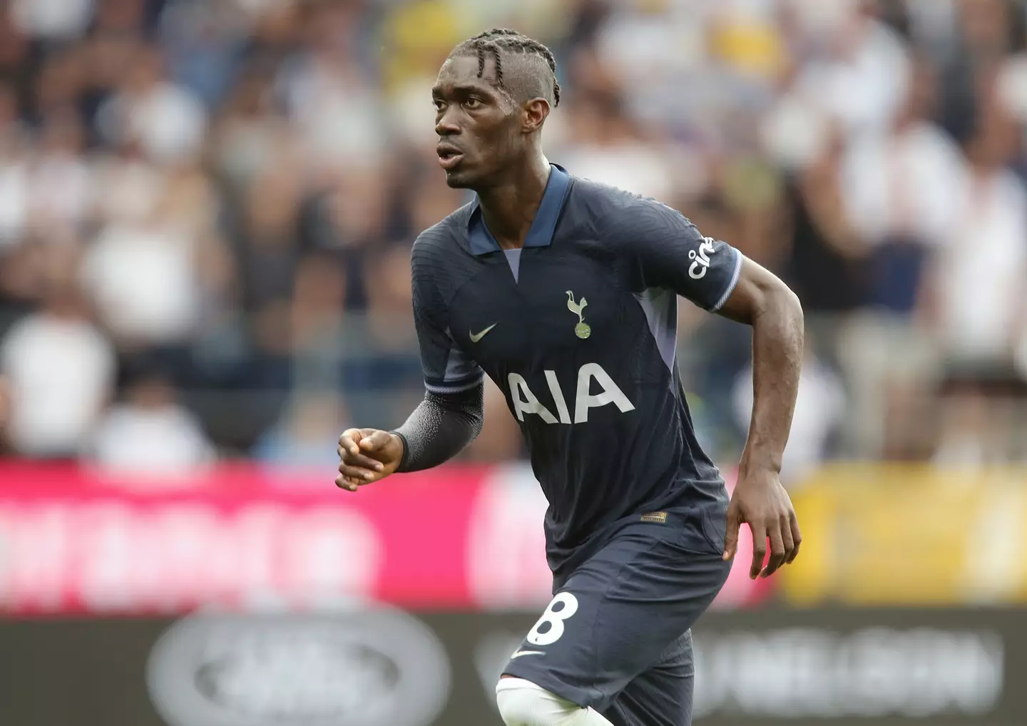 Spurs midfielder Yves Bissouma. (