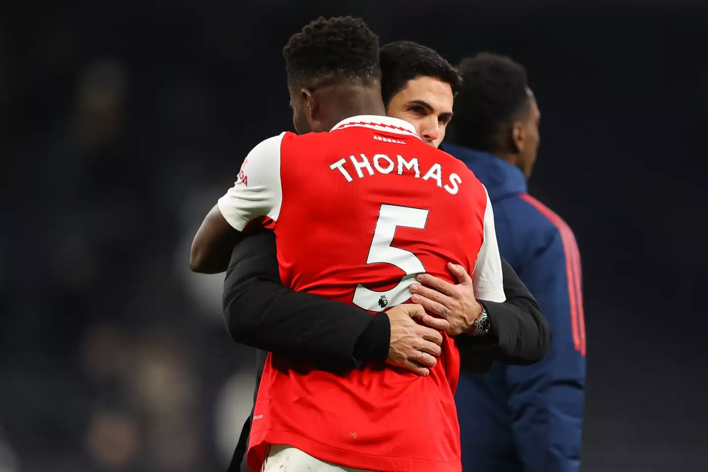 Thomas Partey has been linked with an Arsenal departure (Getty)
