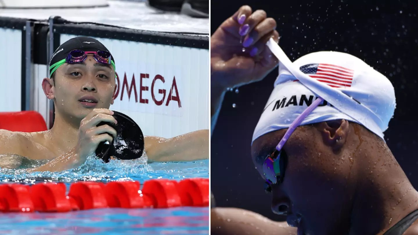 The real reason why Olympic swimmers wear two caps in the pool