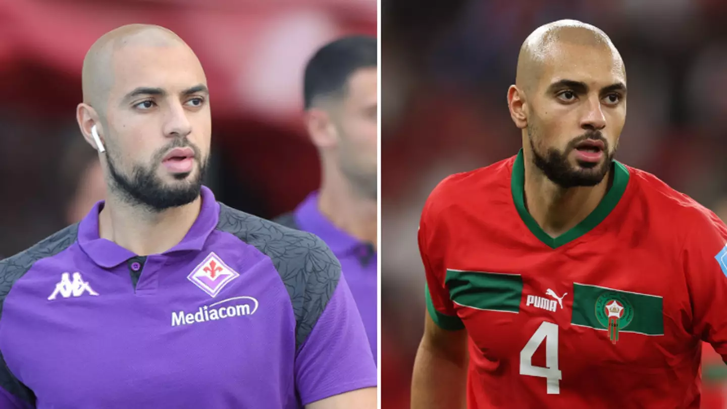 Man Utd official revealed Sofyan Amrabat transfer clue as telling reaction spotted by journalist
