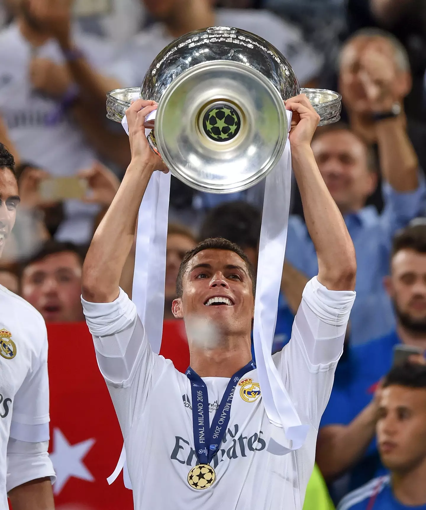 Cristiano Ronaldo at Real Madrid.