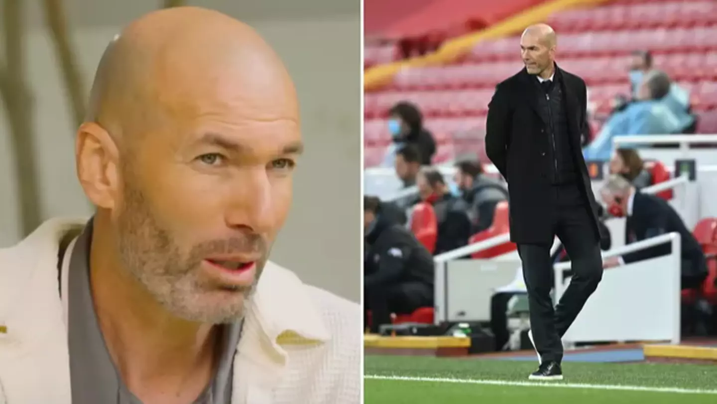 Zinedine Zidane names two Premier League grounds when asked which stadium he most liked to visit
