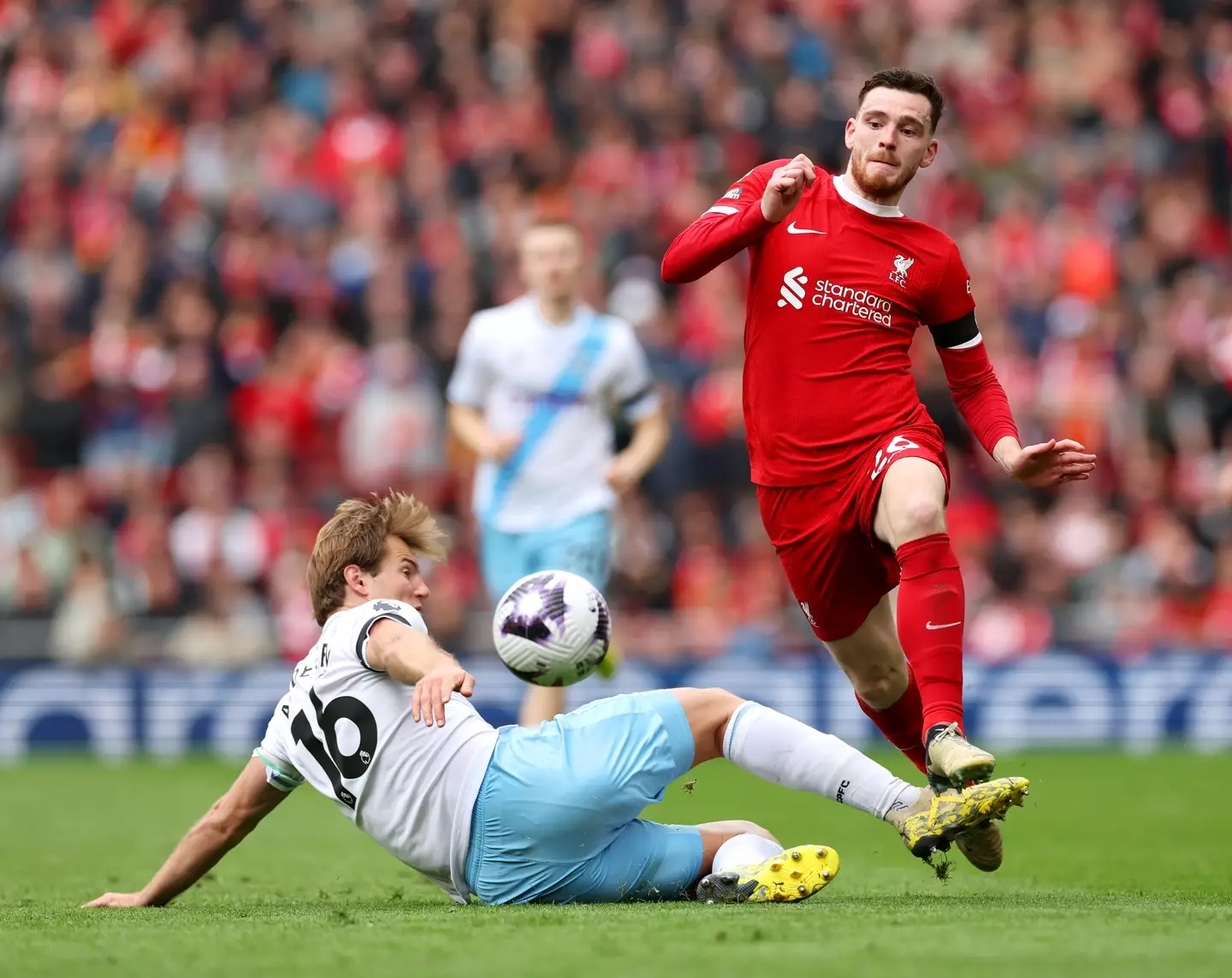 Robertson insisted Liverpool's attackers had to do better (Getty)