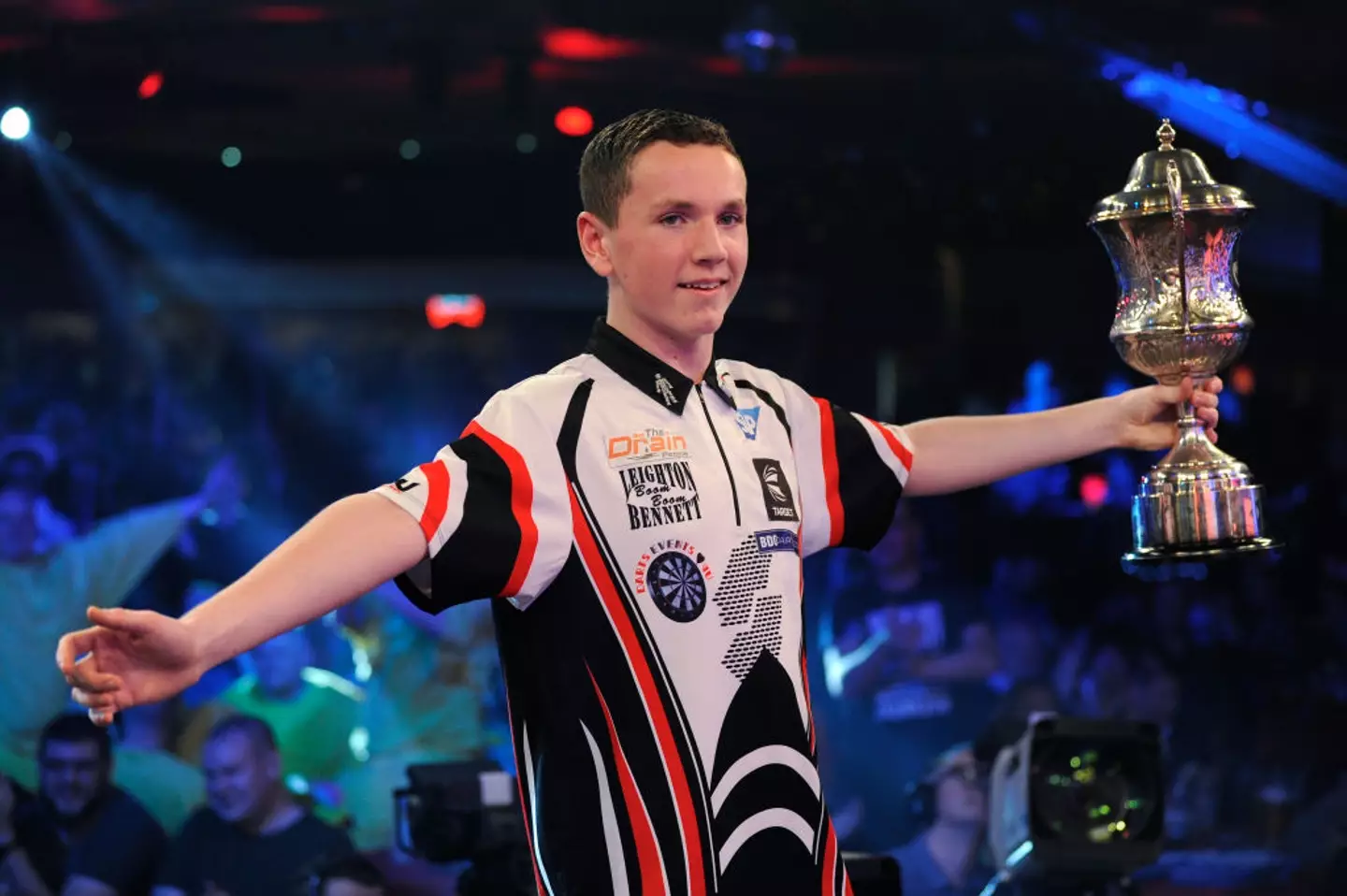 Leighton Bennett won the 2019 BDO World Youth Championship at the age of 13 (Image: Getty)