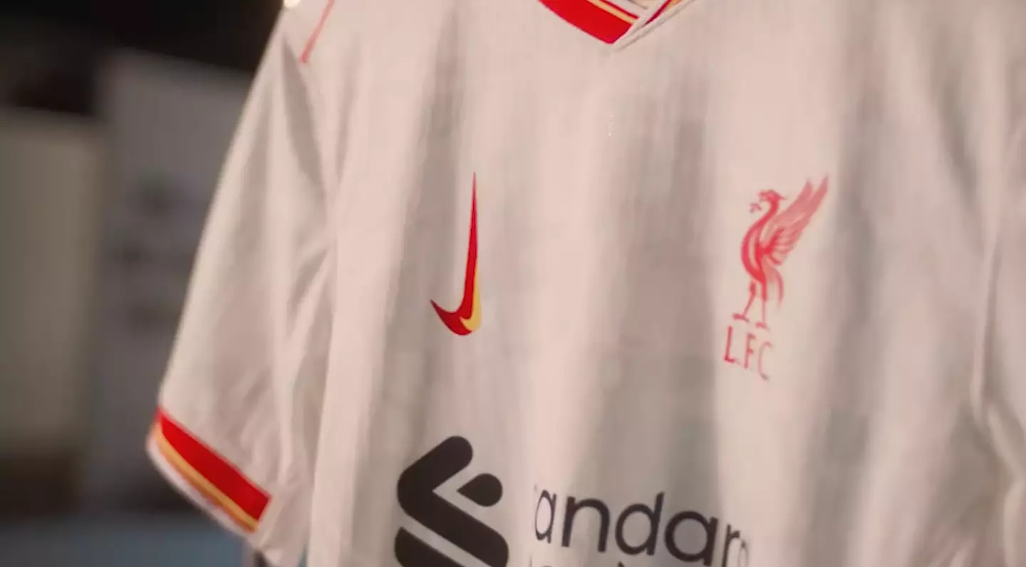 Liverpool unveiled their official third kit on August 27. (Image: LiverpoolFC)