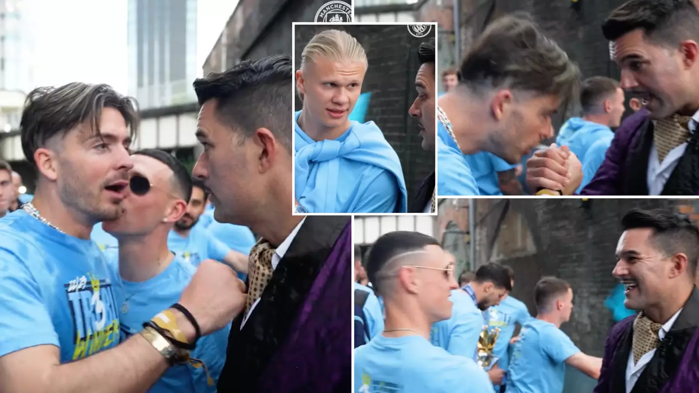 Man City stars greeted by comedian Troy Hawke in hilarious video, Jack Grealish exchange is priceless