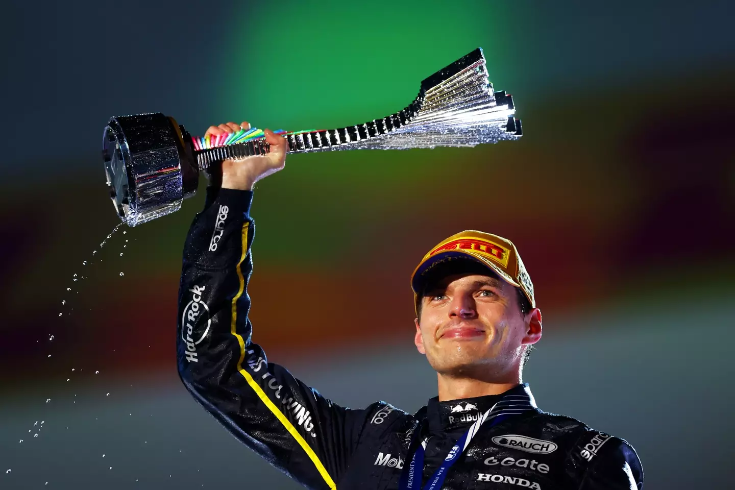 Max Verstappen won Sunday's Las Vegas Grand Prix (Image: Getty)