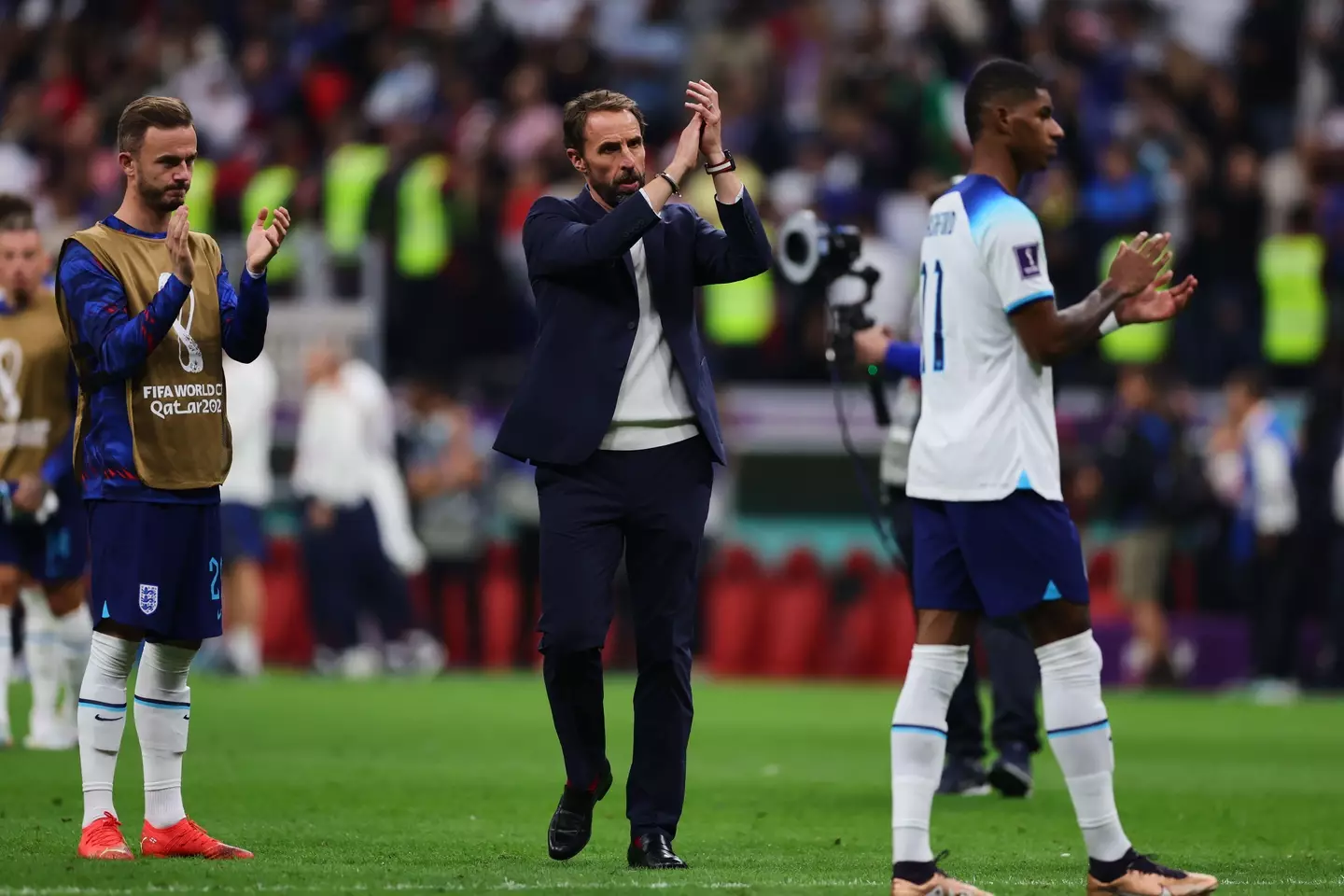 Southgate now looks like he'll stay. Image: Alamy