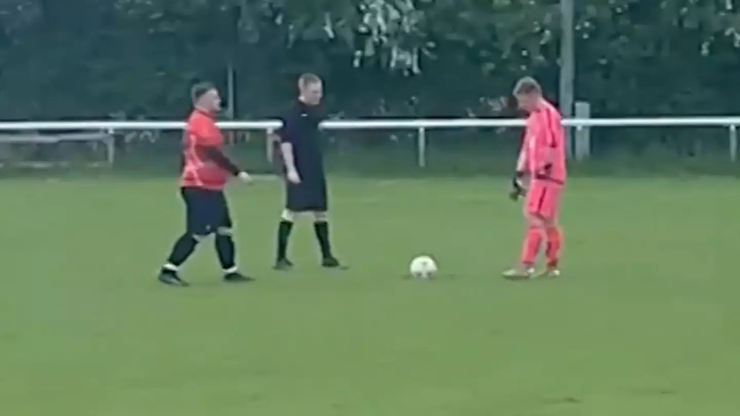 Luke Littler makes debut for Sunday League team and asks to be subbed off after one minute