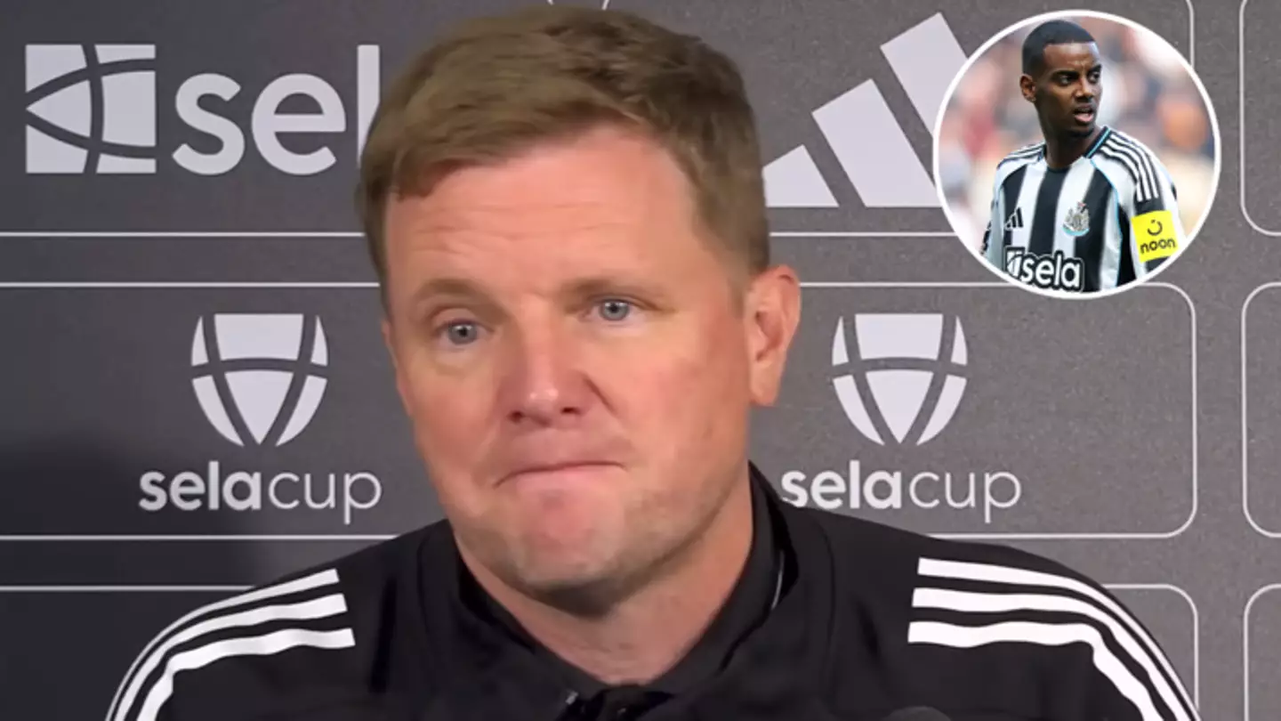 Eddie Howe drops major bombshell on Alexsander Isak's future after claims Newcastle won't sell