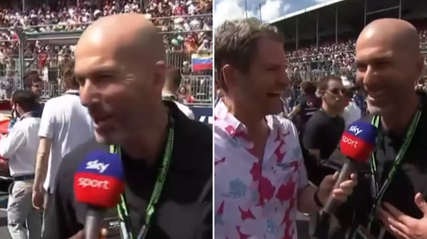 Zinedine Zidane breaks silence on returning to football during Miami GP interview