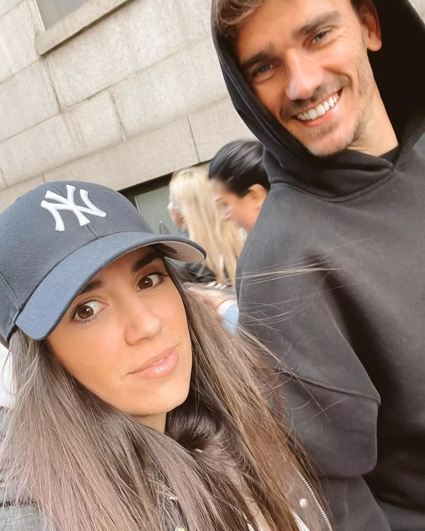 France star Antoine Griezmann and Erika Choperena have been together since in 2011.