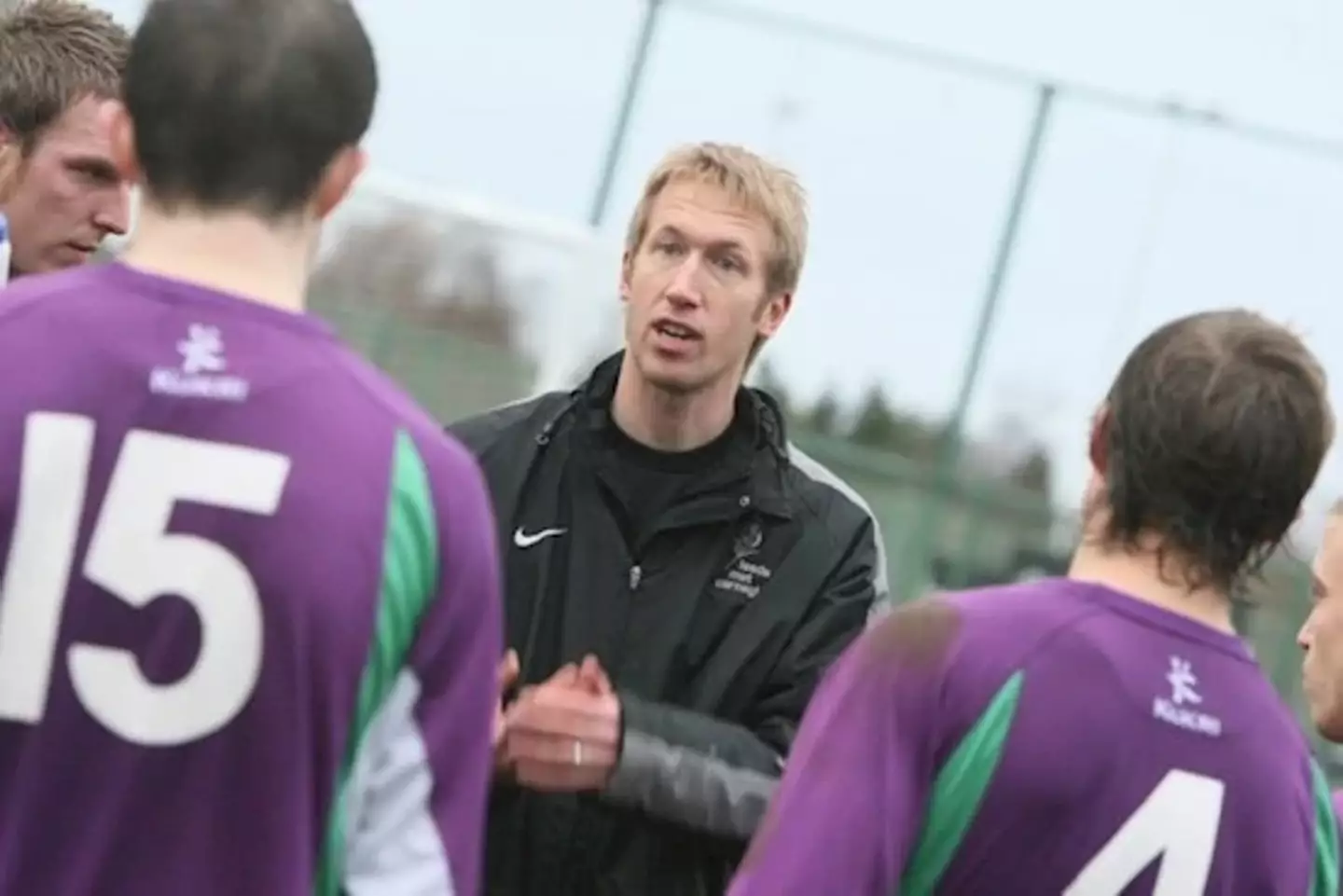 In 2011, Potter was still in charge of university side Leeds Metropolitan (Image: Leeds Beckett)