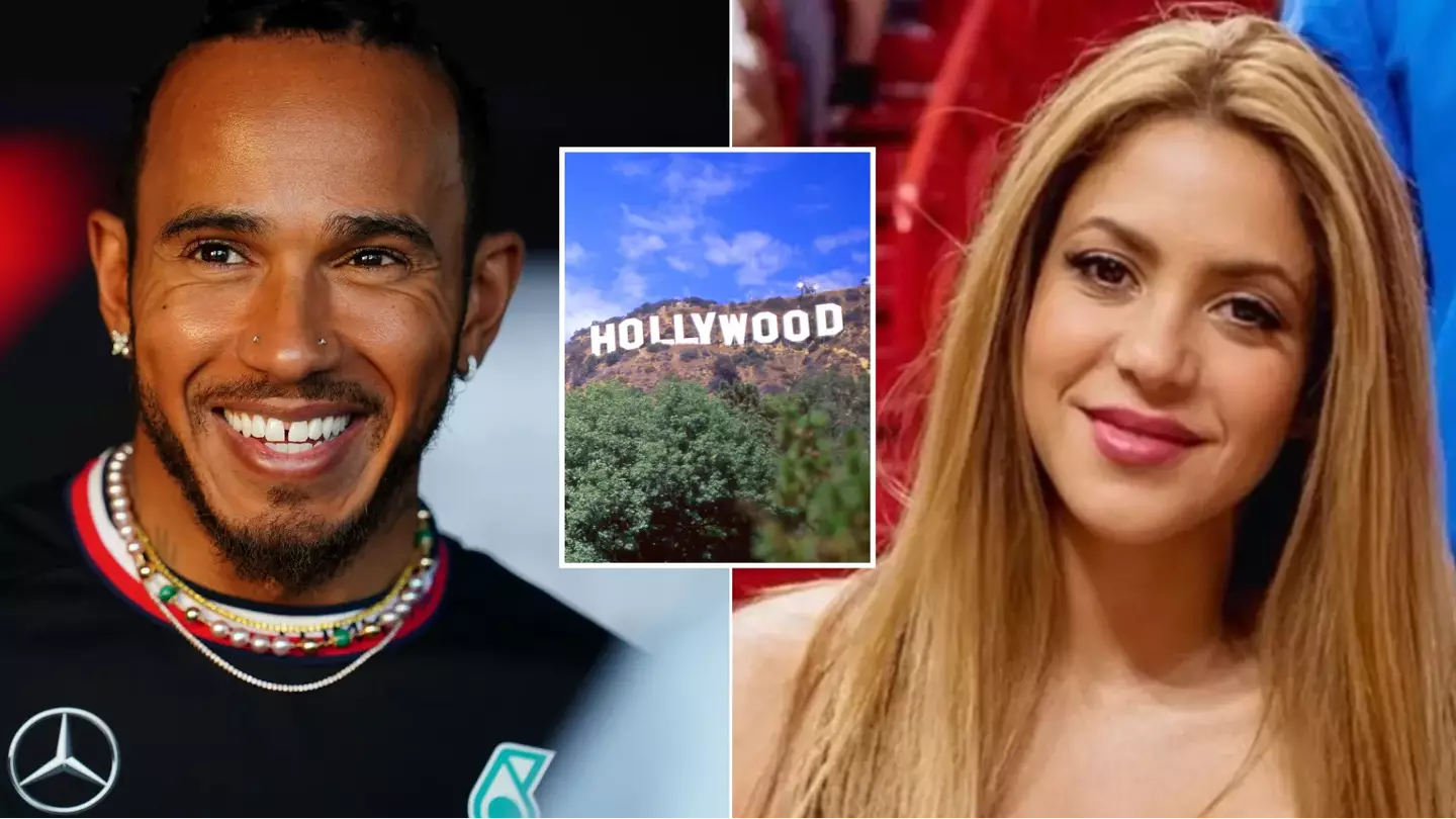 Lewis Hamilton reportedly 'involved in a love triangle involving Shakira and Hollywood star'