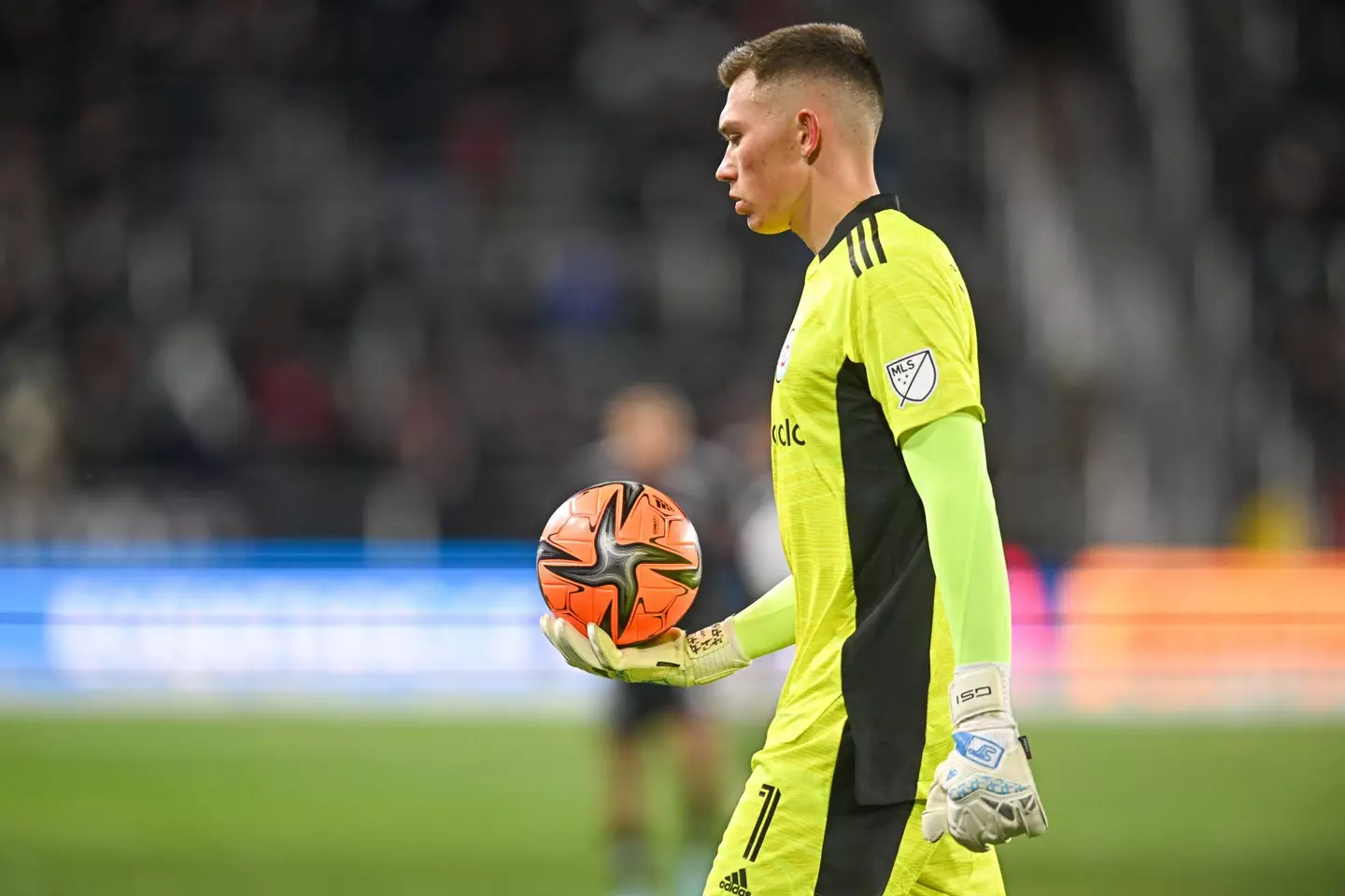 Gabriel Slonina has been linked with a move to Chelsea since the start of the year. (Alamy)