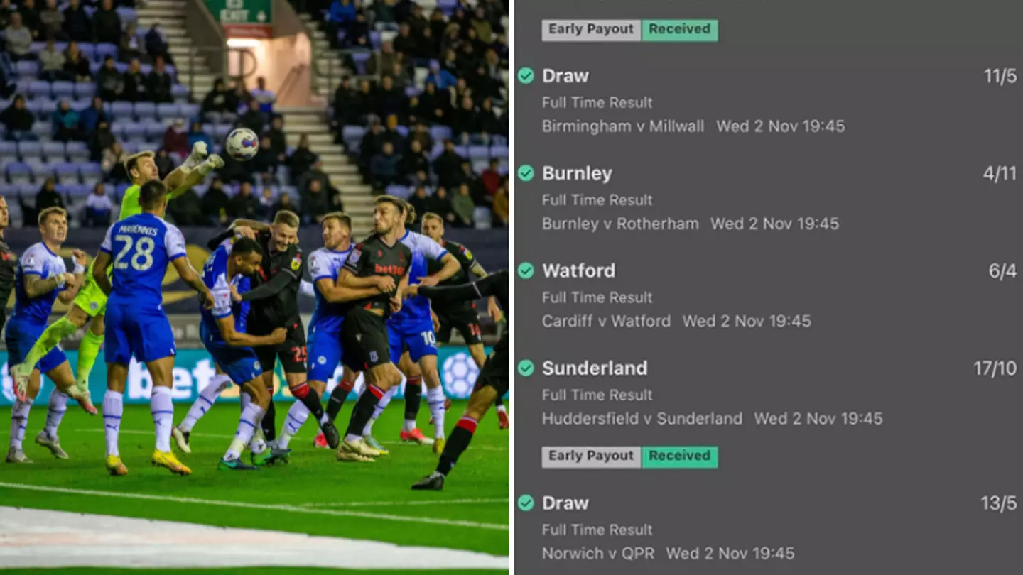 Punter misses out on winning a whopping £10,000 after 91st minute disallowed goal