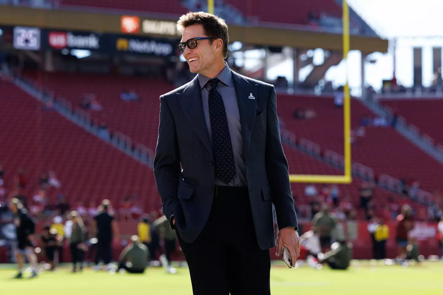 Tom Brady now works for Fox Sports (Image: Getty)