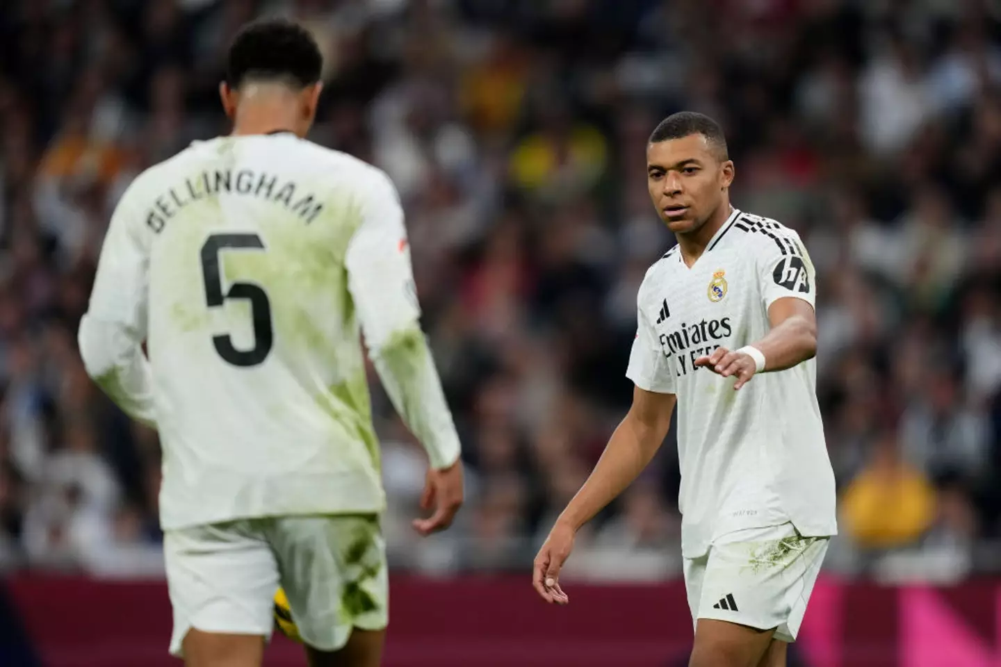 Jude Bellingham and Kylian Mbappe scored on Sunday afternoon (Credit:Getty)