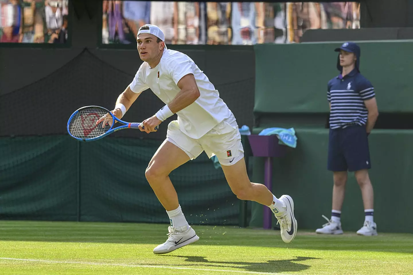 Jack Draper lost to Croatia's Marin Cilic in the second round. (Image: Getty)