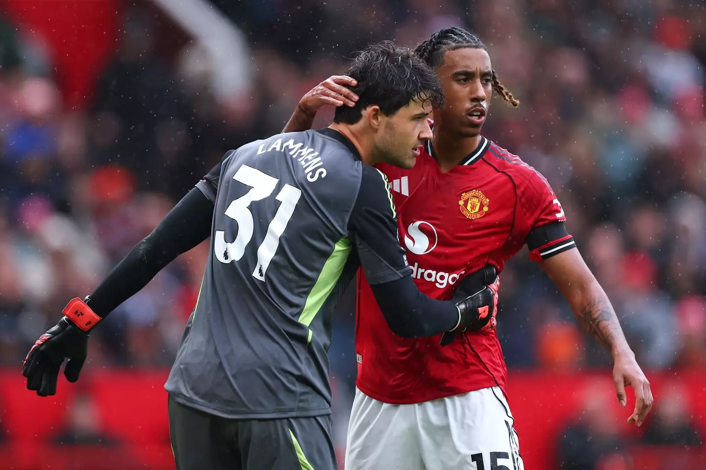 Lammens was handed his debut against Sunderland. Image credit: Getty