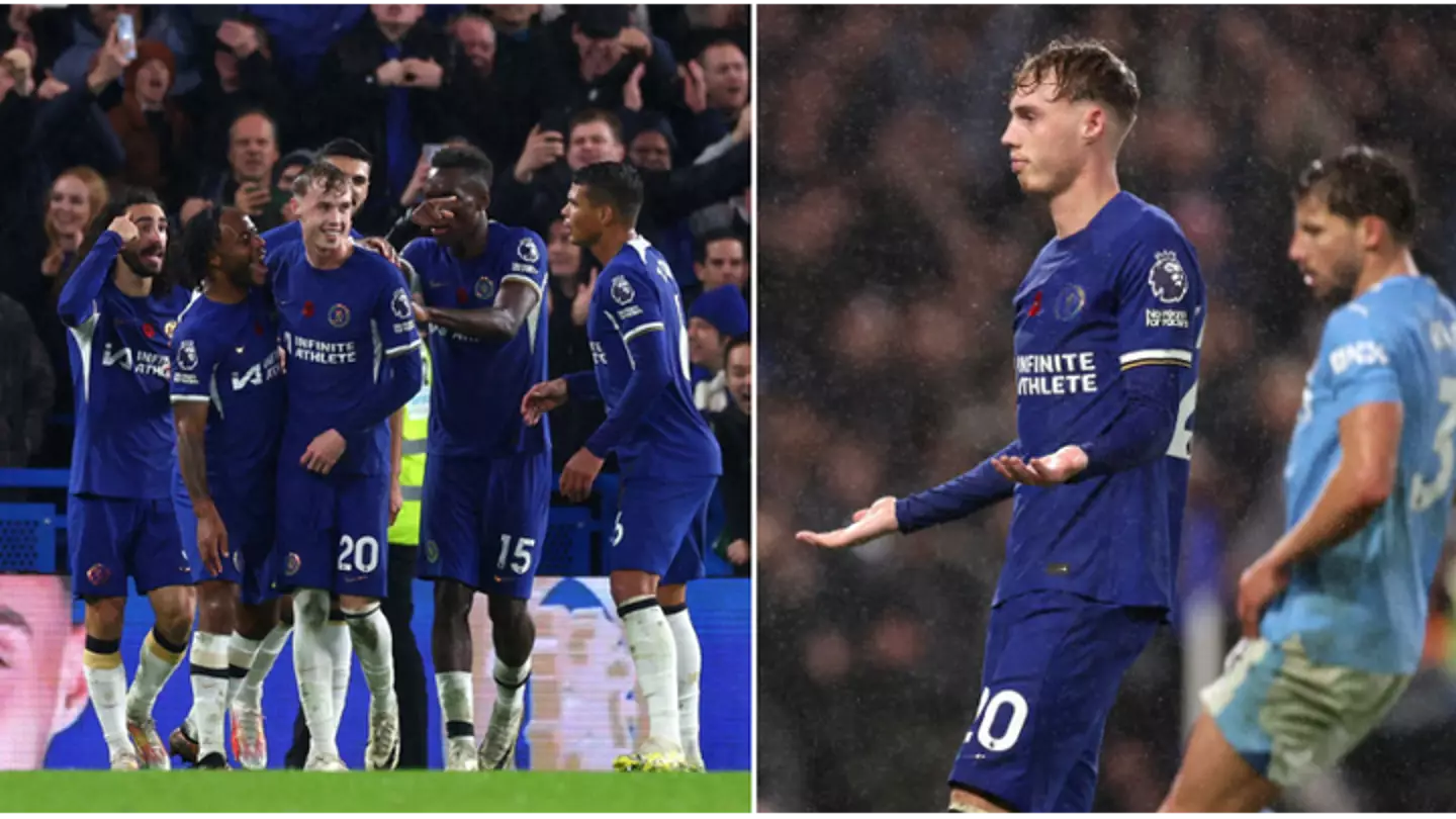 Cole Palmer scores dramatic penalty to secure 4-4 draw for Chelsea vs Man City, his celebration is ice-cold
