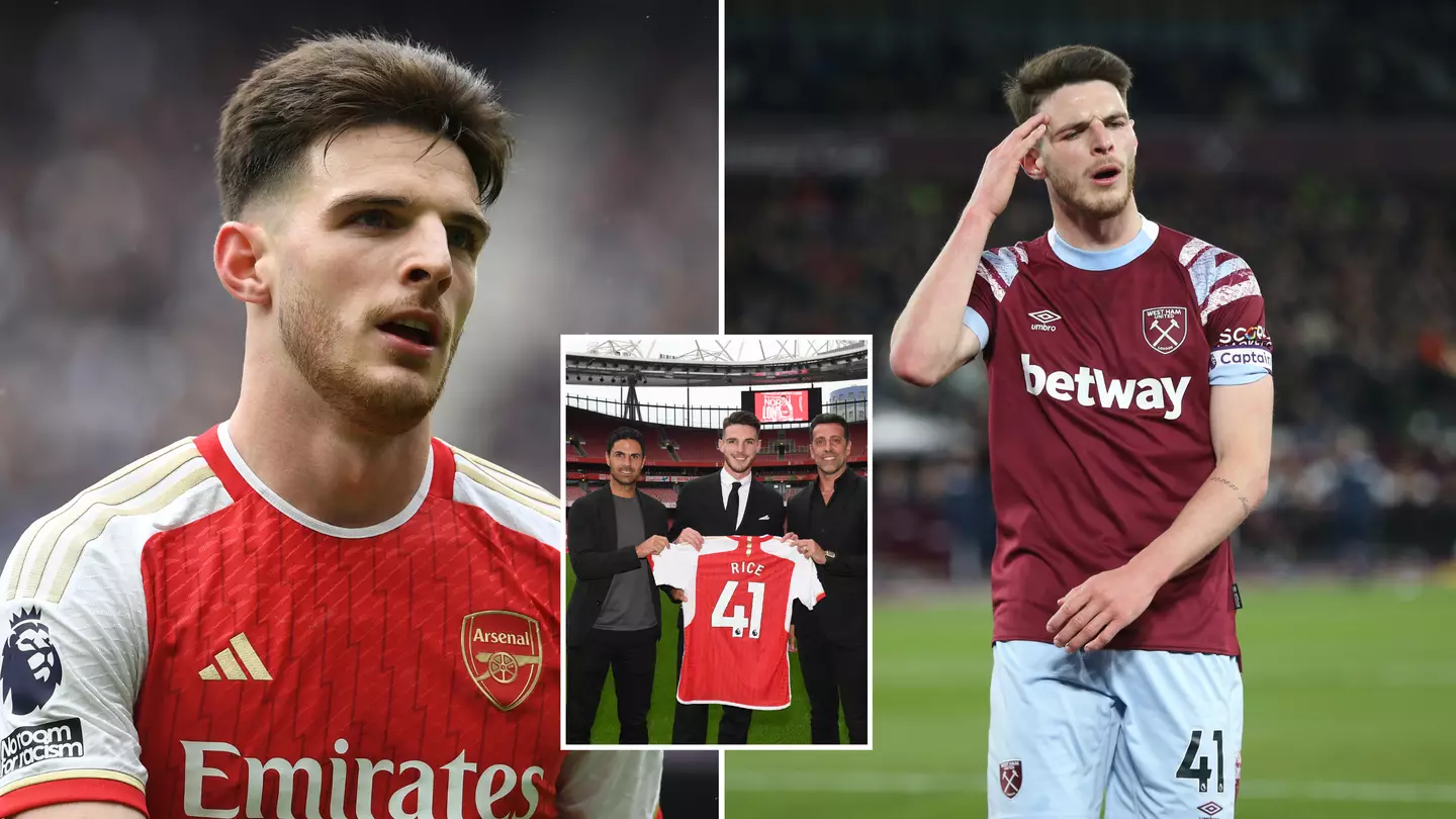 West Ham may miss out on Declan Rice payment after 'changing terms' of Arsenal deal 