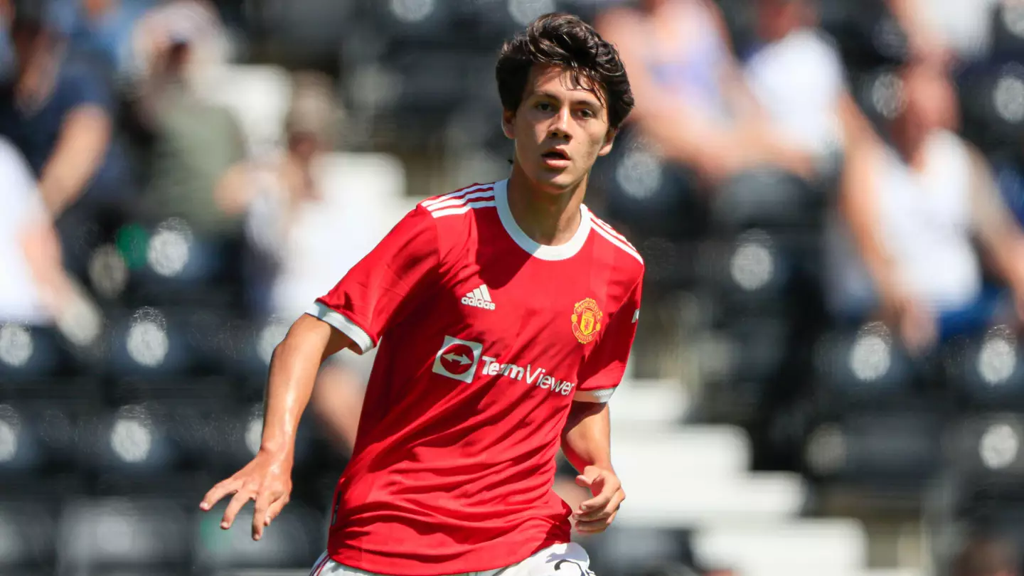 Facundo Pellistri of Manchester United. (Alamy)