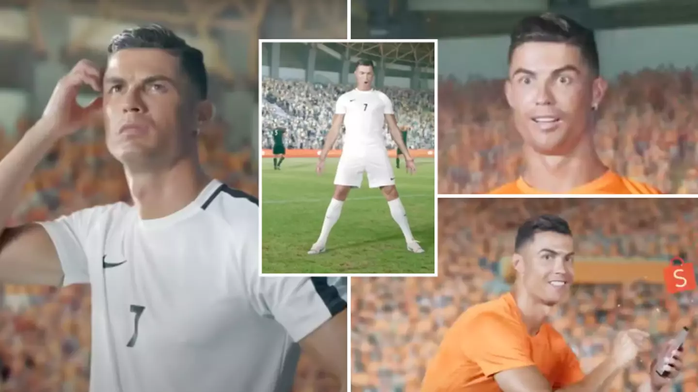 Fans Still Can't Believe Cristiano Ronaldo Agreed To Take Part In 'Shopee' Advert