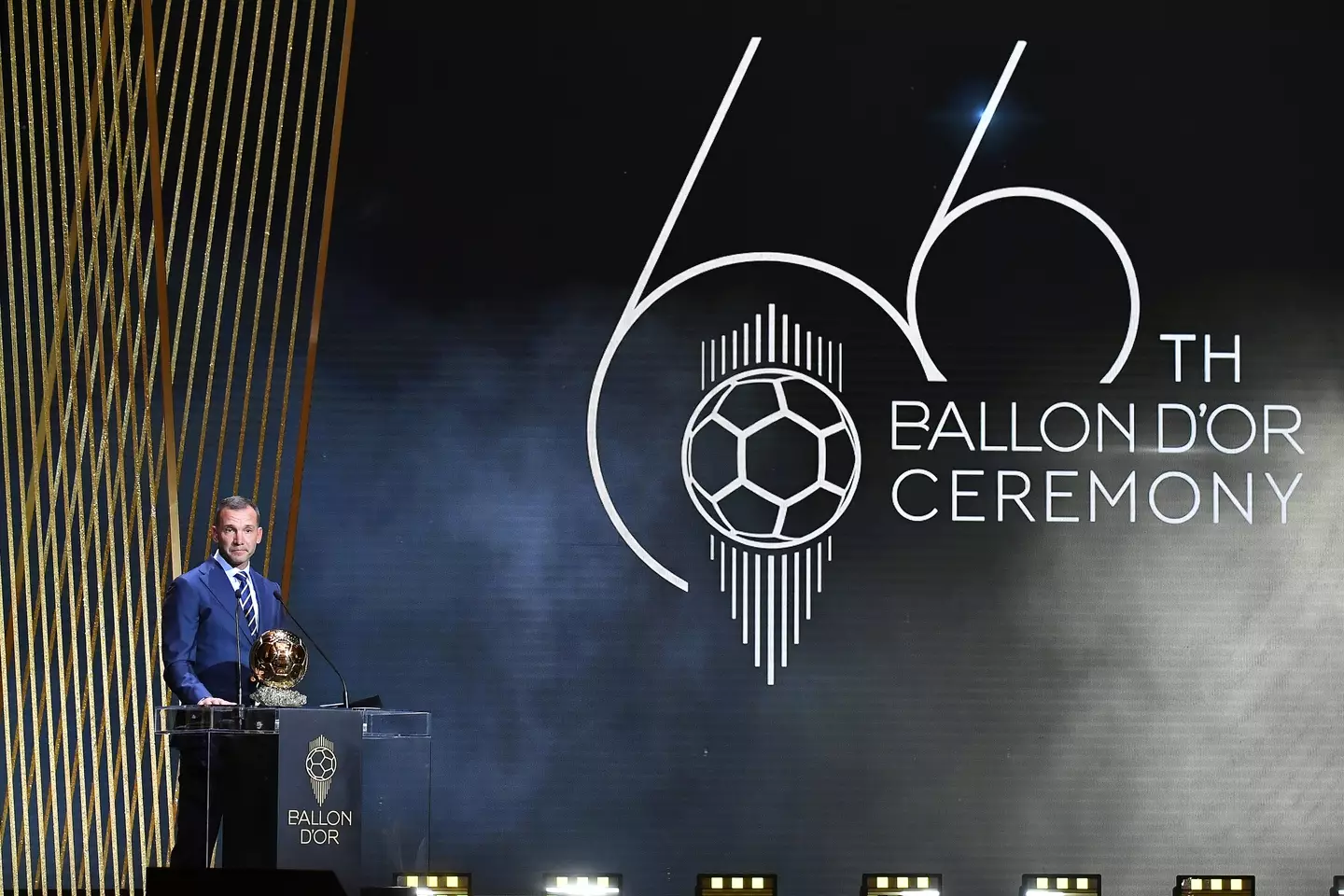 The Ballon d'Or ceremony. Image: Getty 