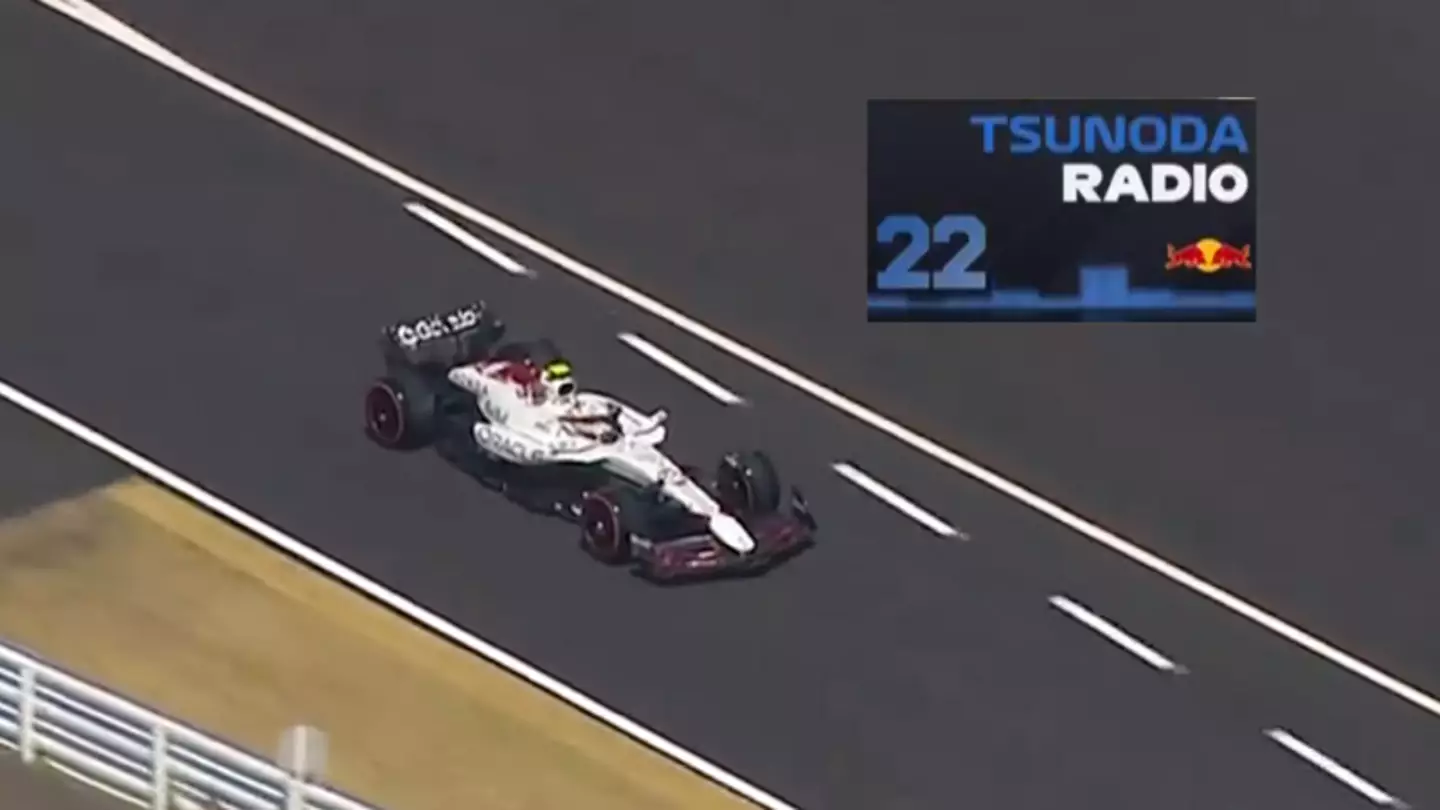 Yuki Tsunoda radio message during Japanese GP practice speaks volumes as Red Bull fans react