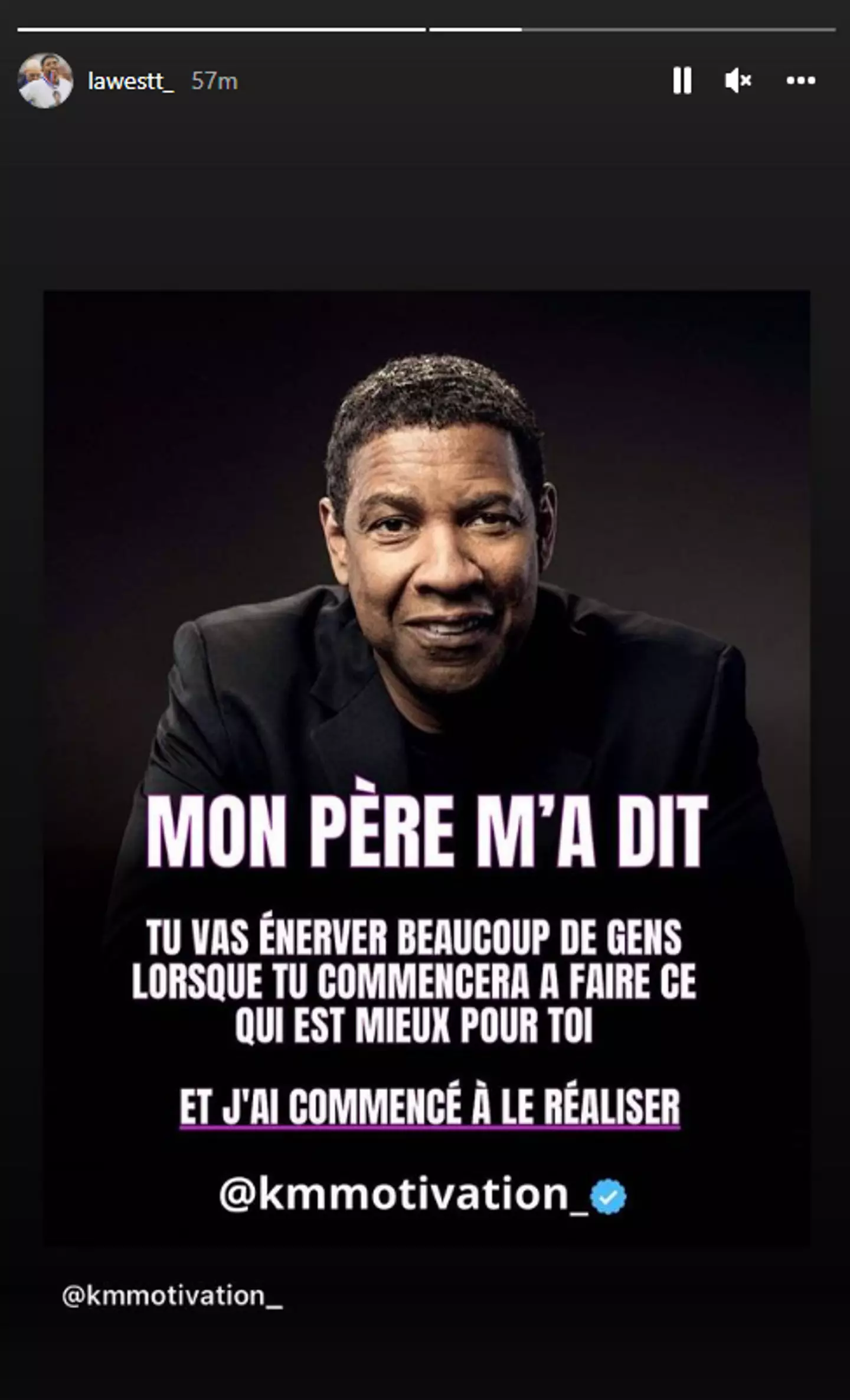 Wesley Fofana posted a cryptic message on Instagram. (lawestt_)