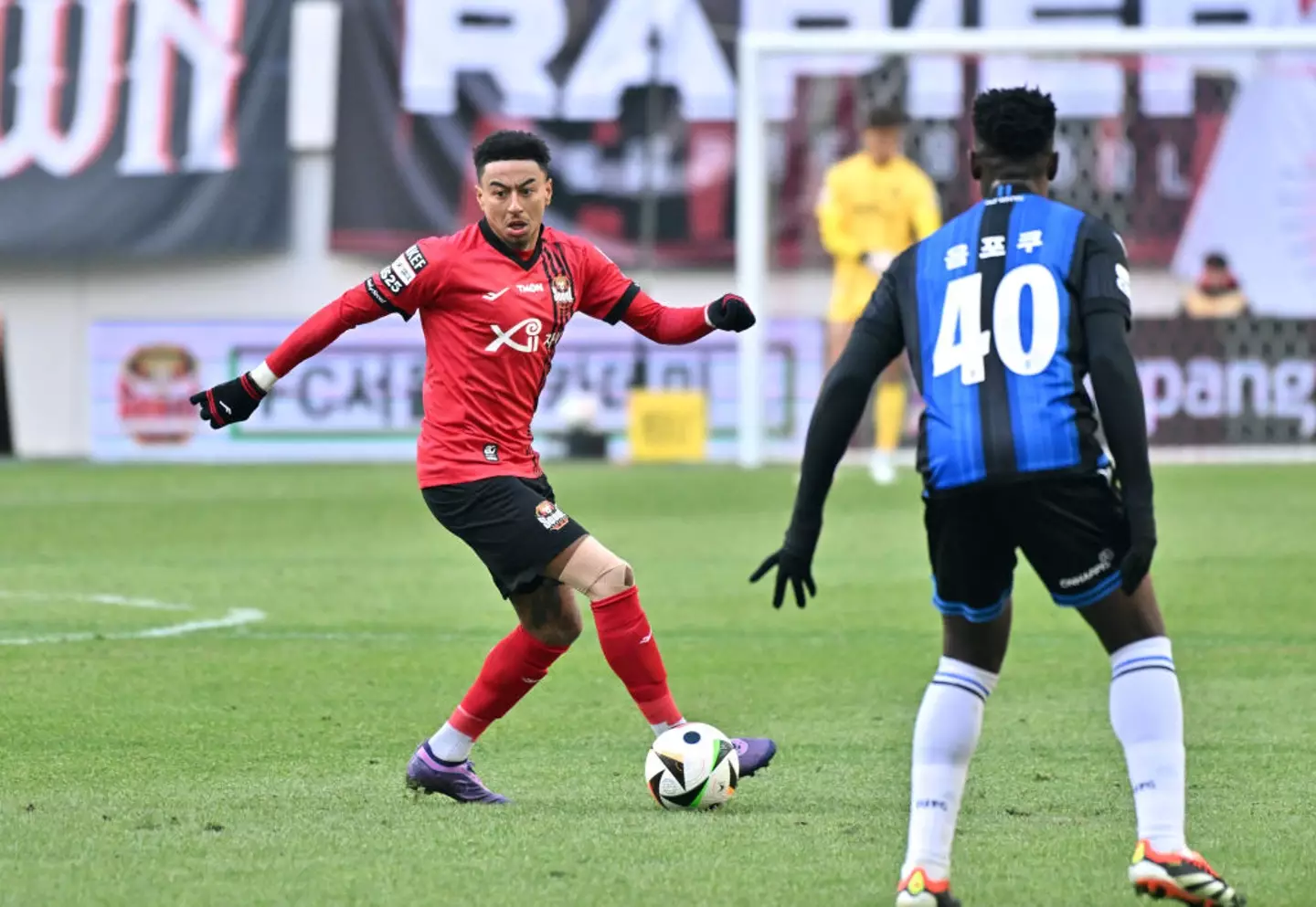 Jesse Lingard in action for FC Seoul (