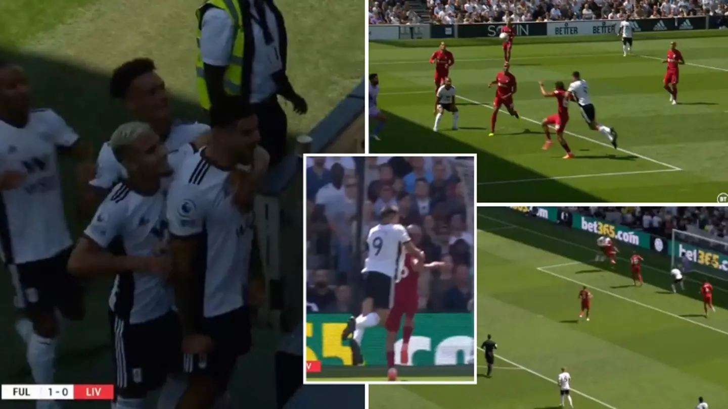 Aleksandar Mitrovic bullies Trent Alexander-Arnold to put Fulham ahead against Liverpool