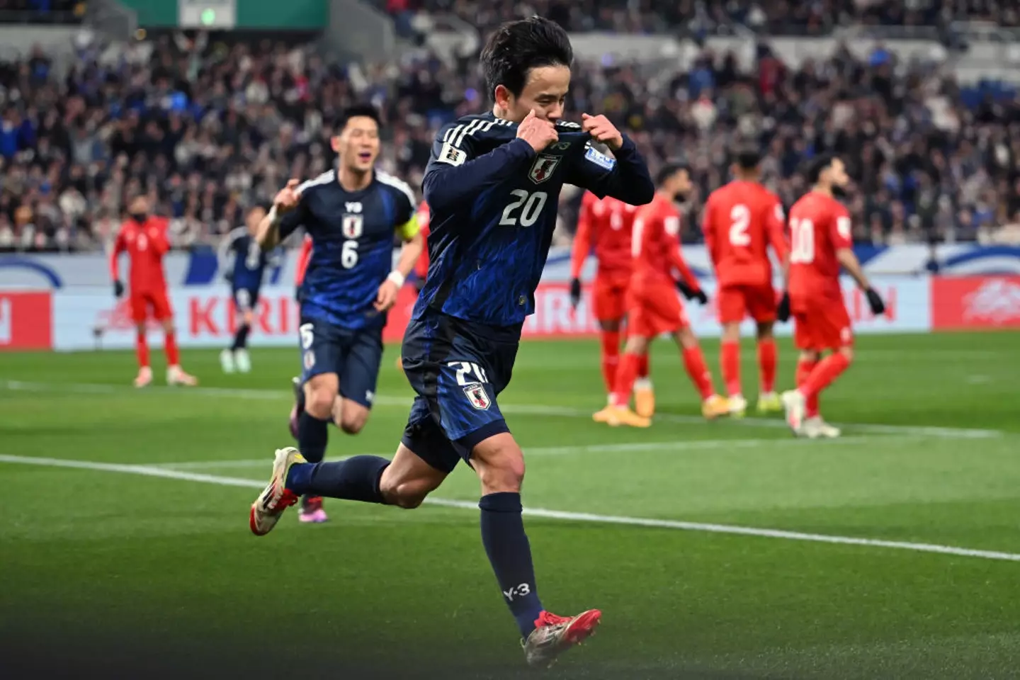 Japan beat Bahrain 2-0 on Thursday (Image: Getty)