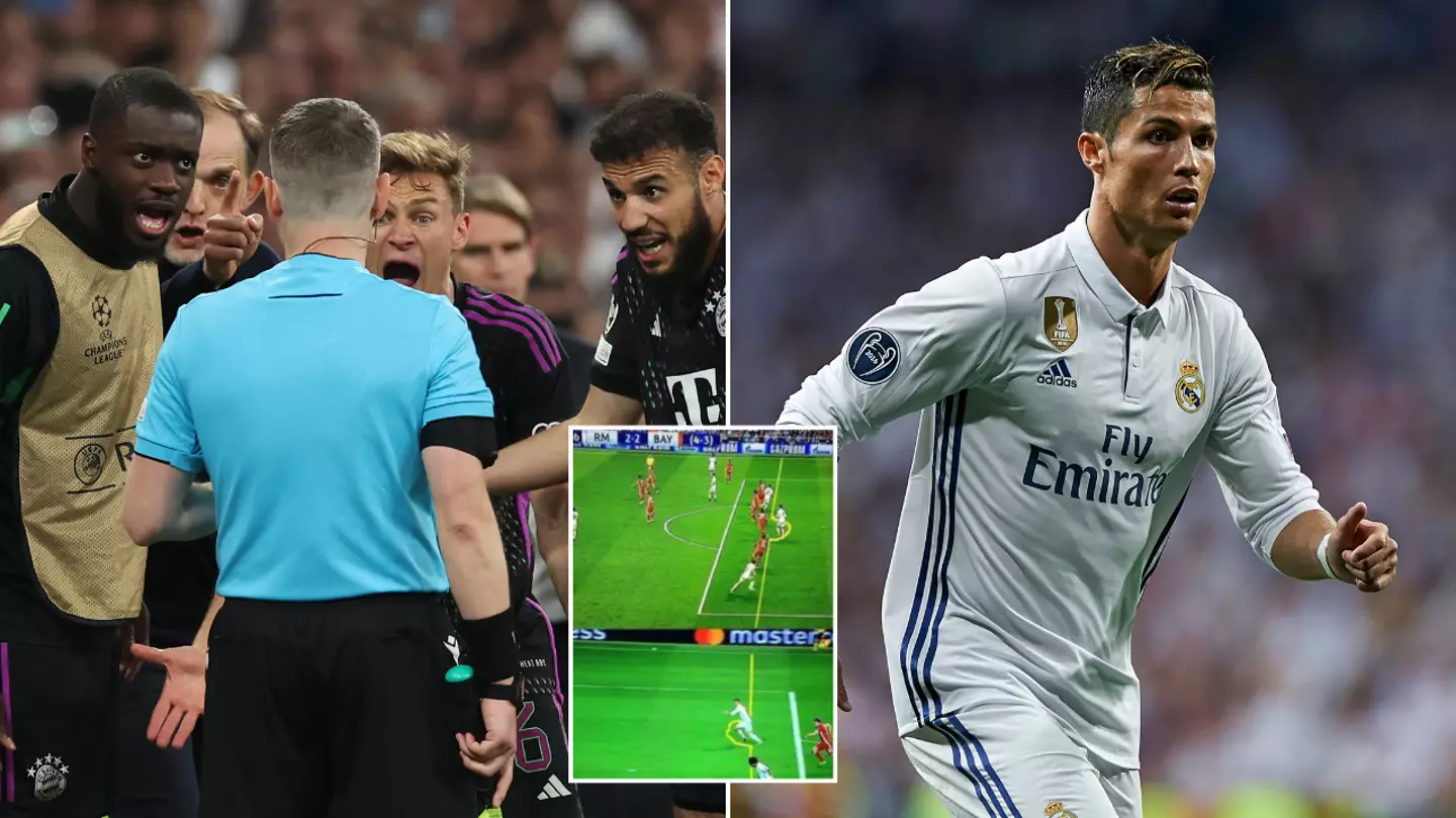 Furious Bayern Munich star references Cristiano Ronaldo in rant about the officials after Real Madrid defeat