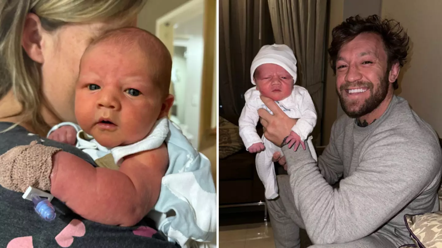 Fans think Conor McGregor's new baby boy is 'destined for greatness'