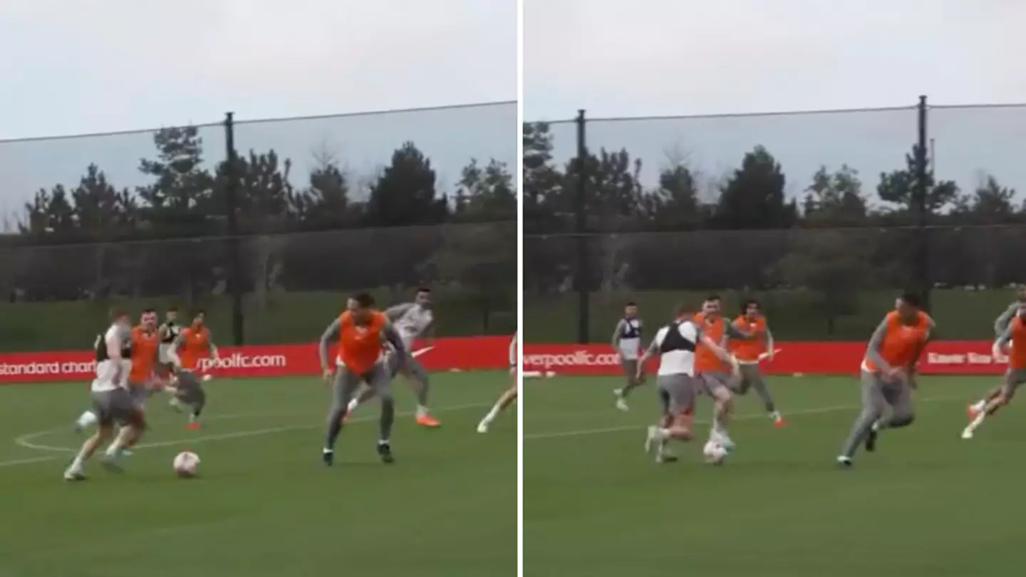Virgil van Dijk sent brutal Liverpool message after training footage emerges