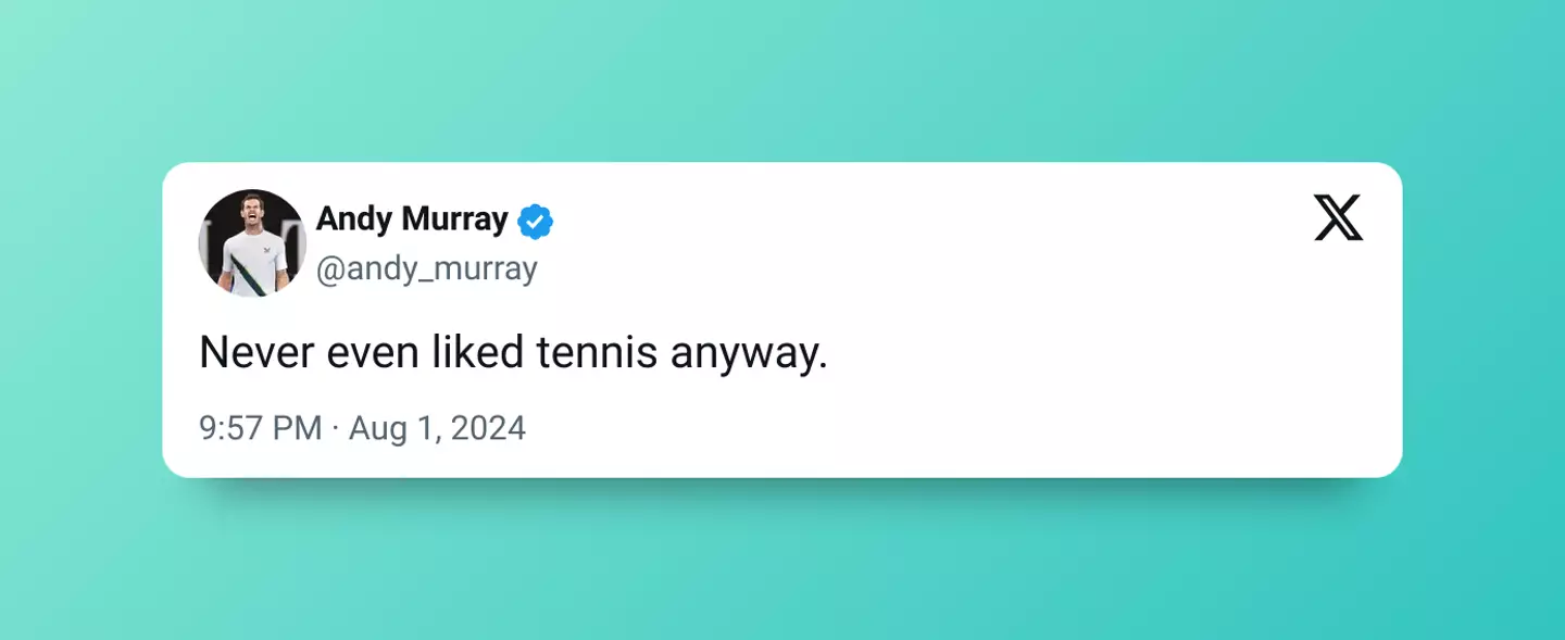 Andy Murray X
