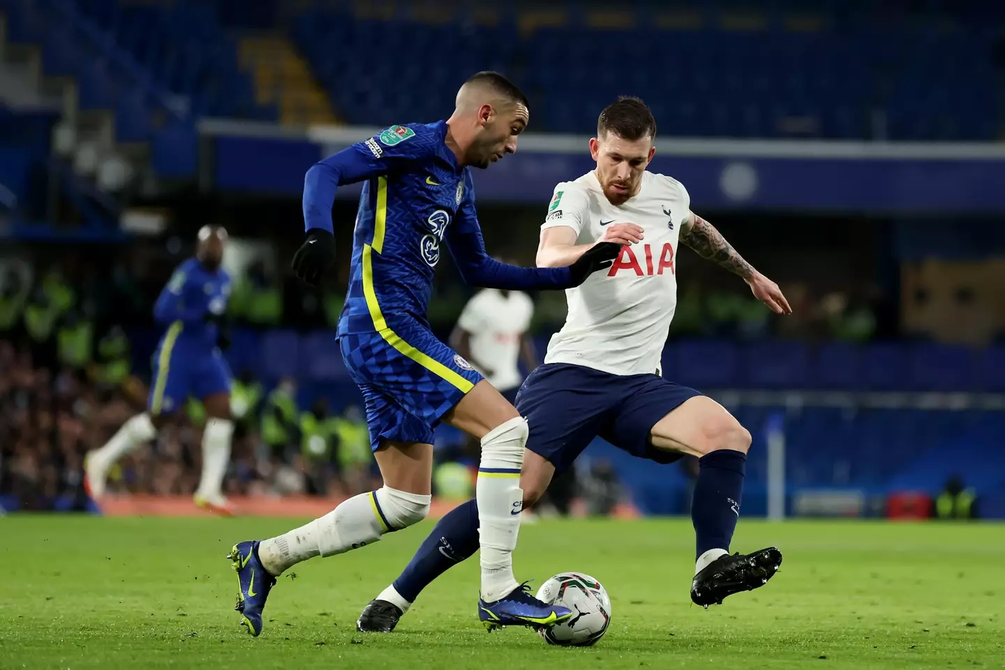 Ziyech produced an impressive performance against Tottenham on Wednesday (Image: Alamy)