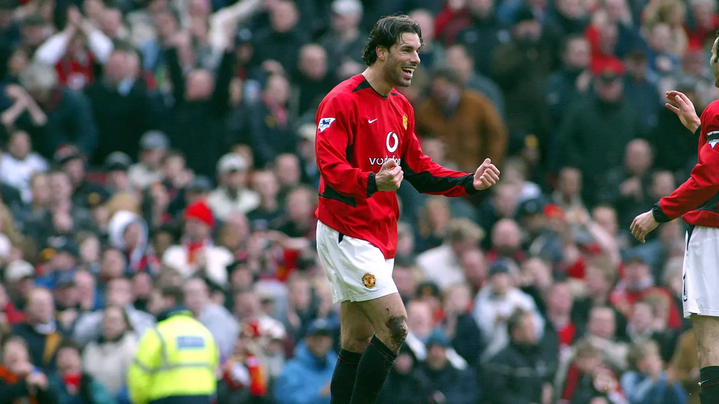 Van Nistelrooy graced the Premier League for five seasons. Image: Alamy