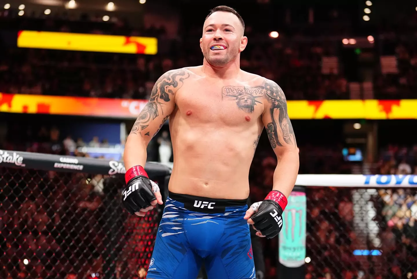 UFC star Colby Covington slammed LeBron James for confronting Stephen A. Smith. Image: Getty