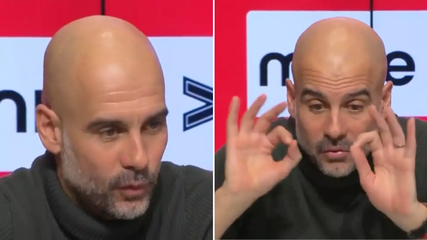 Pep Guardiola Says The Problem With Football Is Obsession With People Defining A Player Based On Statistics Alone