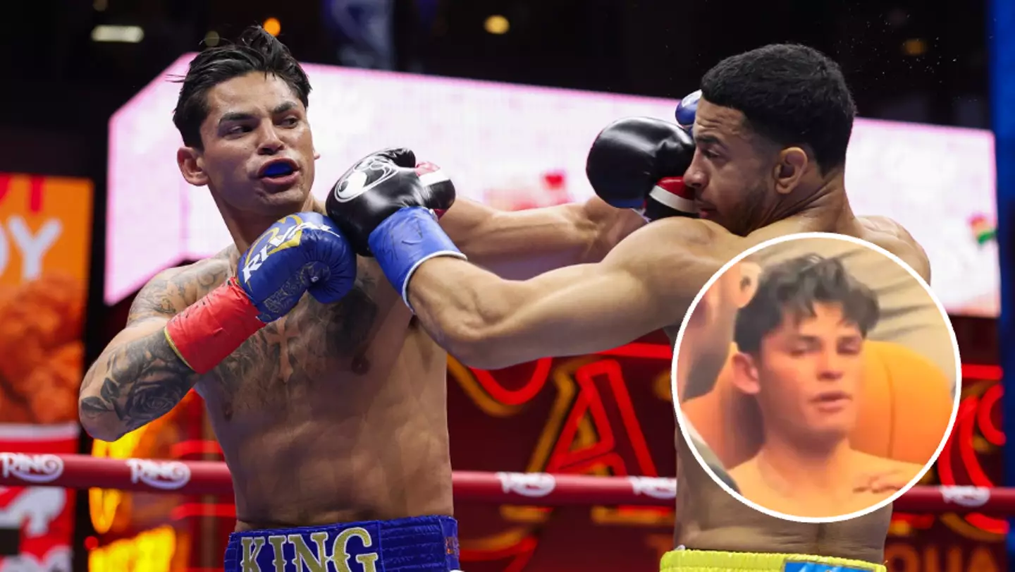 Fans are seriously concerned after seeing what Ryan Garcia did after shock defeat to Rolly Romero