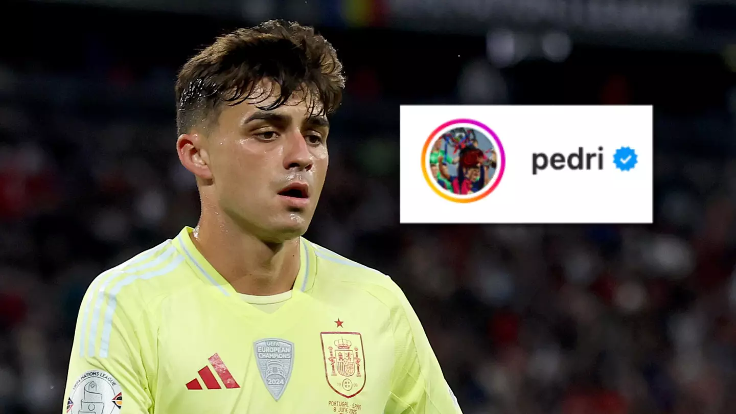 Fans work out meaning behind Pedri's cryptic Instagram post and it's the coldest warning to Spain's rivals