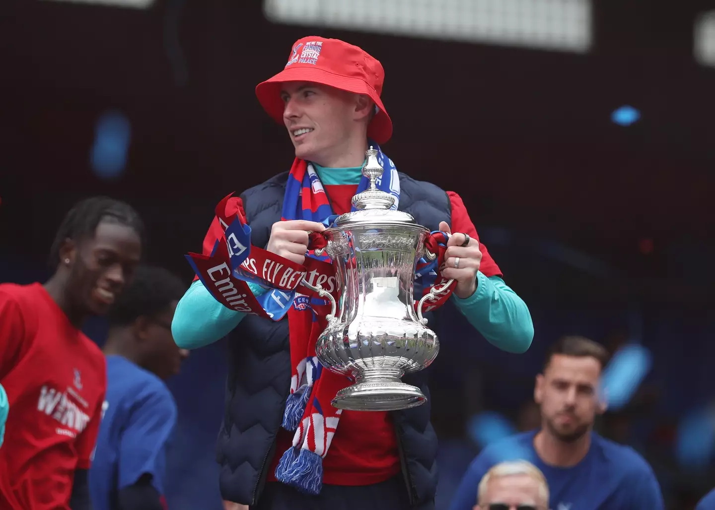 Holders Crystal Palace are out of the FA Cup. Image: Getty