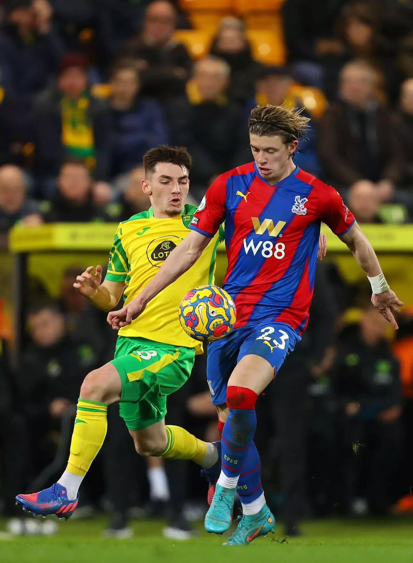 Billy Gilmour and Conor Gallagher face off. (Alamy)