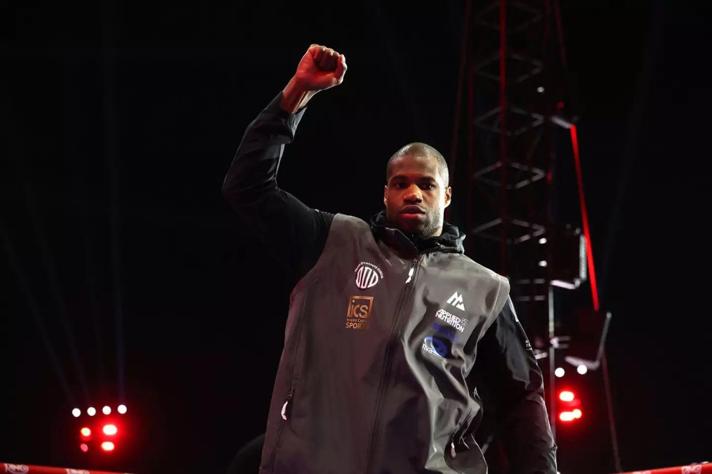 Dubois took part in pre-fight workouts on Wednesday (Image: Getty)
