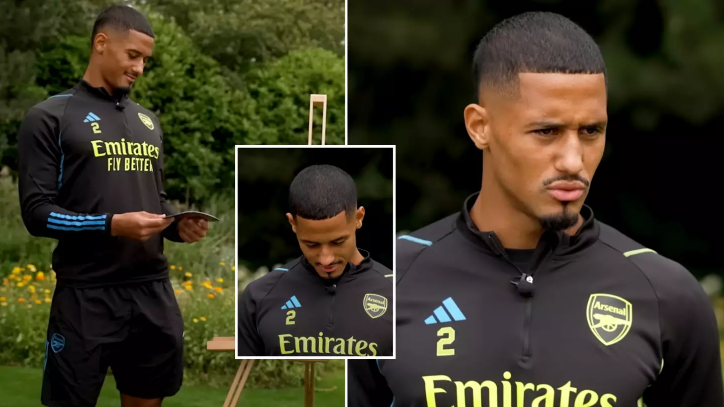 William Saliba ranks top Premier League centre-backs ever, surprises fans with his choice